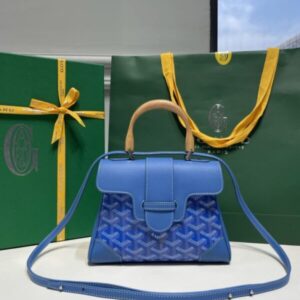 Replica Goyard Saigon Souple Mini Blue - high-end fake designer purse