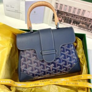 Replica Goyard Saigon Souple Mini Dark Blue - premium-grade designer purse dupe