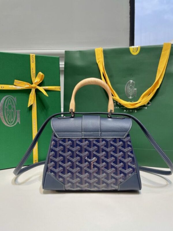 Replica Goyard Saigon Souple Mini Dark Blue - best-selling designer handbag dupe