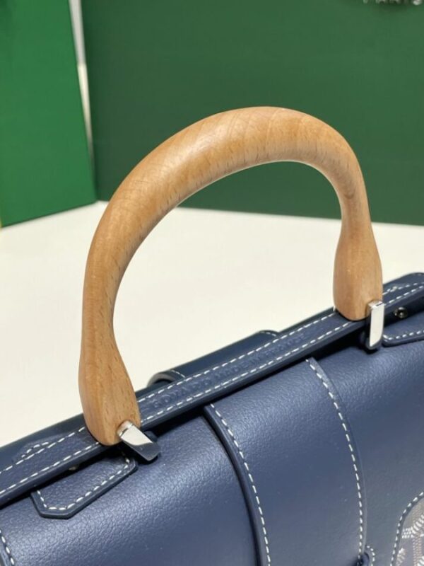 Replica Goyard Saigon Souple Mini Dark Blue - authentic-look luxury purse replica