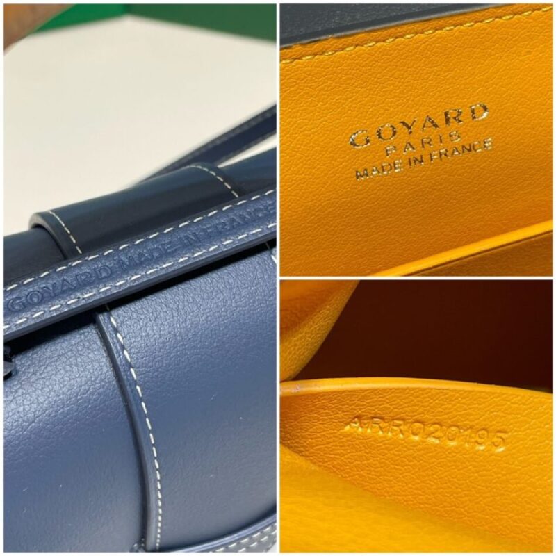 Replica Goyard Saigon Souple Mini Dark Blue - high-quality designer bag clone