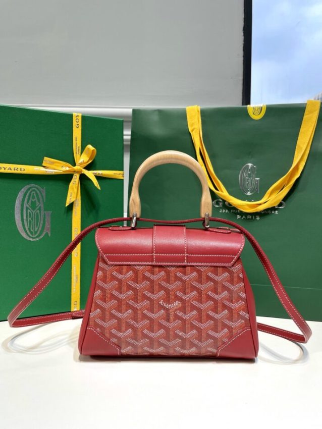 Replica Goyard Saigon Souple Mini Red - high-end fake designer purse