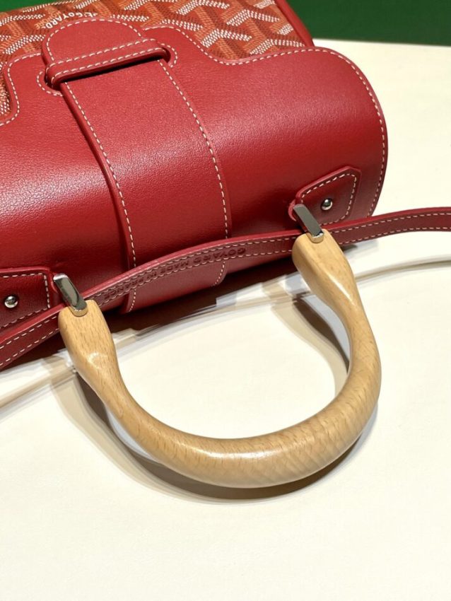 Replica Goyard Saigon Souple Mini Red - authentic-look luxury purse replica