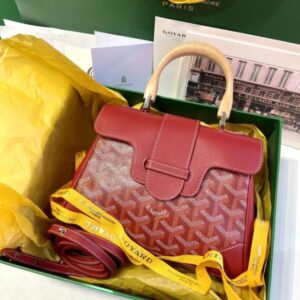 Replica Goyard Saigon Souple Mini Red - high-quality designer bag clone