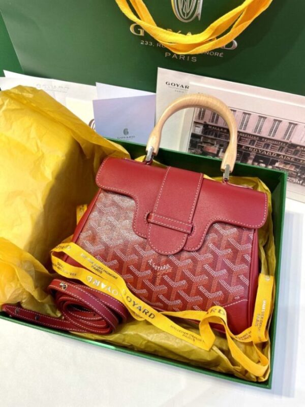 Replica Goyard Saigon Souple Mini Red - high-quality designer bag clone
