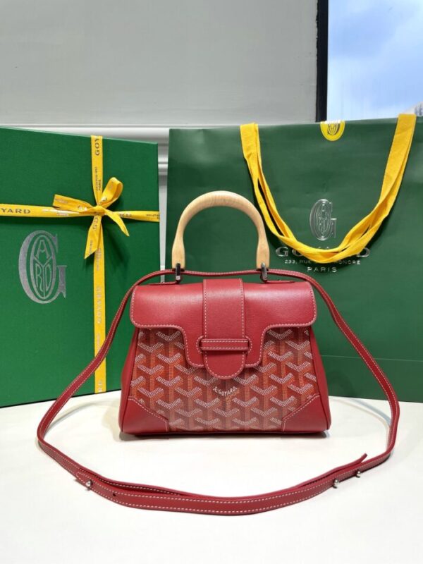 Replica Goyard Saigon Souple Mini Red - high-accuracy replica luxury purse