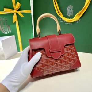 Replica Goyard Saigon Souple Mini Red - high-quality designer bag clone