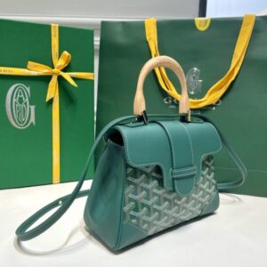 Replica Goyard Saigon Souple Mini Green - high-accuracy replica luxury purse