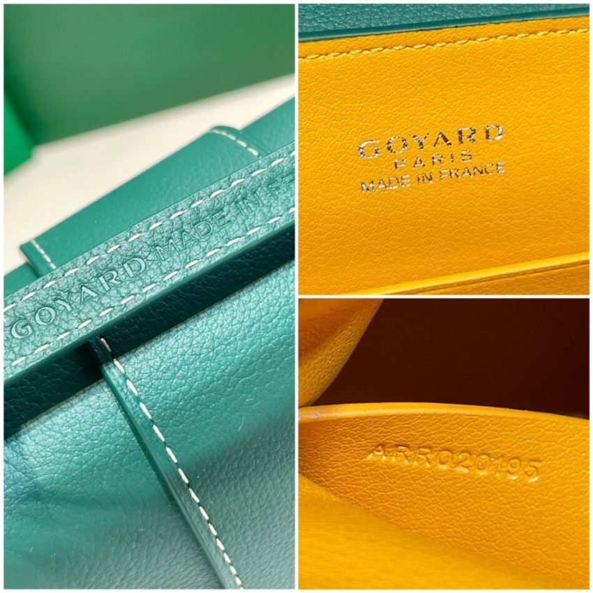 Replica Goyard Saigon Souple Mini Green - top-rated replica designer bag