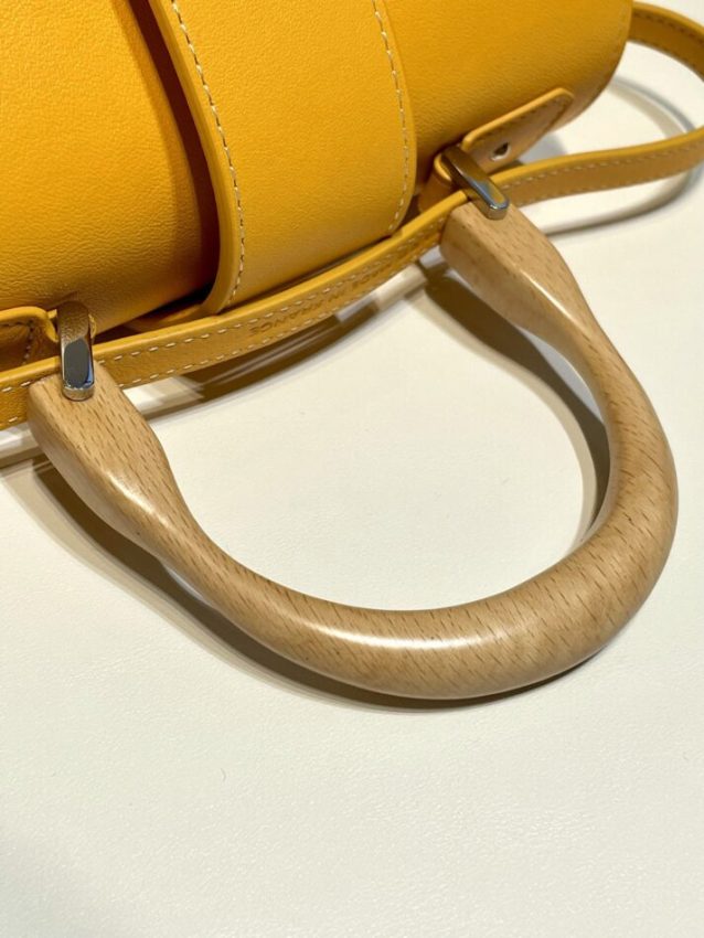 Replica Goyard Saigon Souple Mini Yellow - premium 1:1 fake handbag model