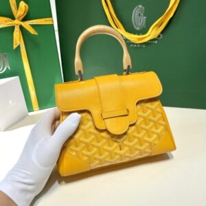 Replica Goyard Saigon Souple Mini Yellow - high-quality designer bag clone