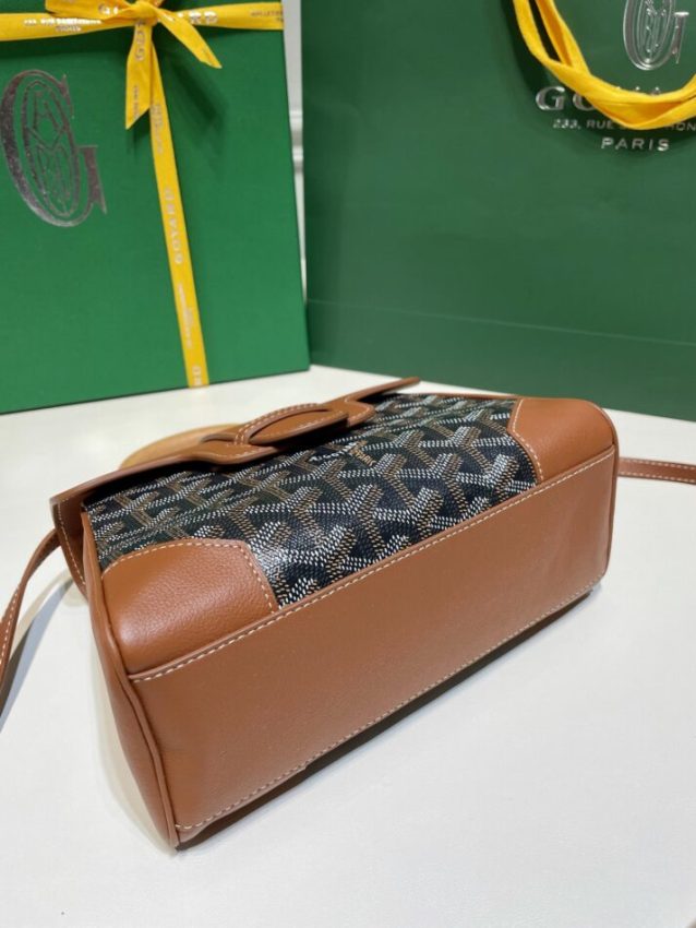 Replica Goyard Saigon Souple Mini Brown - high-quality designer bag clone