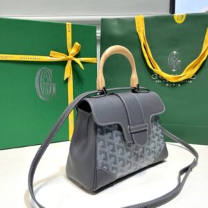 Replica Goyard Saigon Souple Mini Grey - 1:1 designer replica handbag