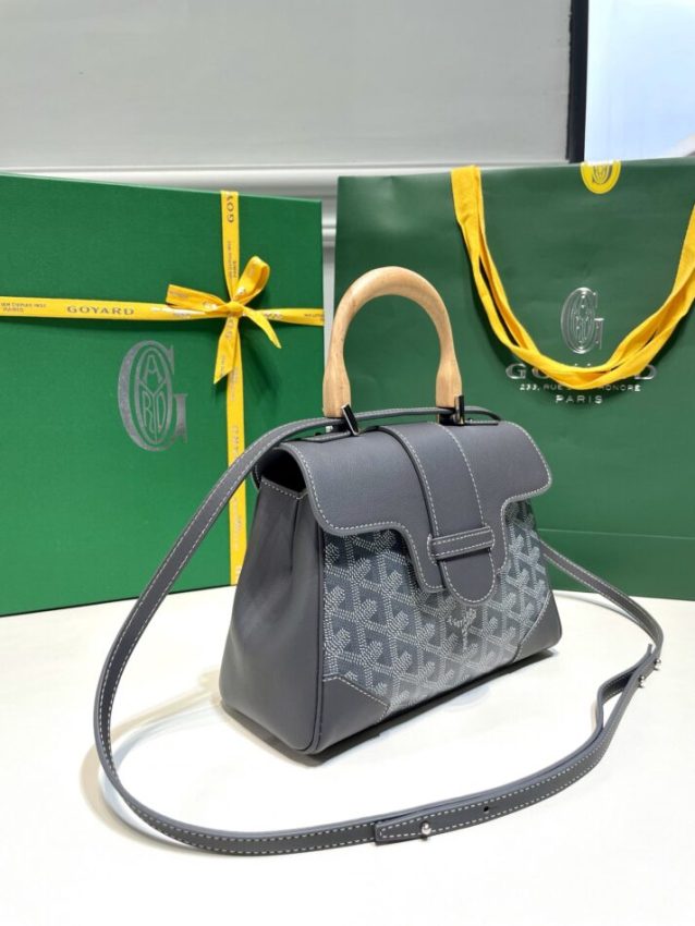 Replica Goyard Saigon Souple Mini Grey - 1:1 designer replica handbag