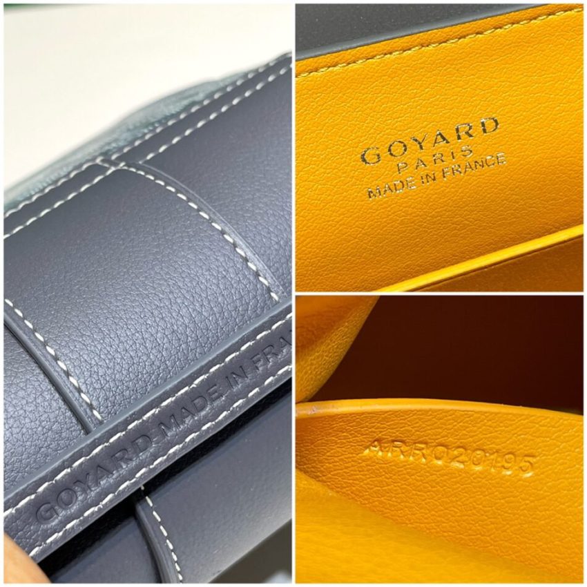 Replica Goyard Saigon Souple Mini Grey - best quality luxury bag dupe