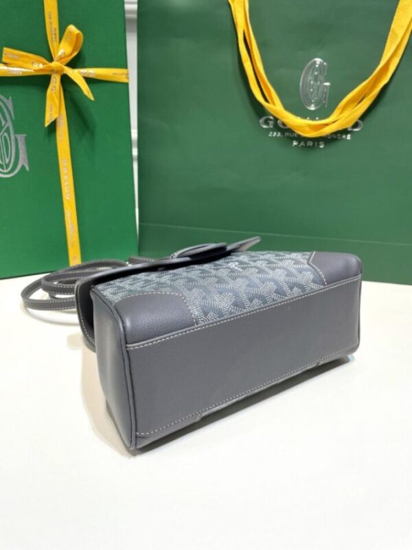 Replica Goyard Saigon Souple Mini Grey - premium 1:1 fake handbag model