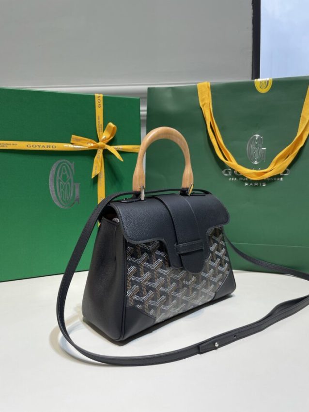 Replica Goyard Saigon Souple Mini Black - high-end fake designer purse