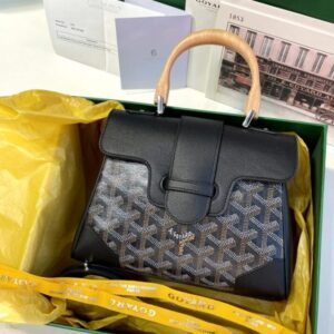 Replica Goyard Saigon Souple Mini Black - 1:1 designer replica handbag