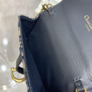Replica Dior Saddle Pouch with Chain - high-end fake designer purse