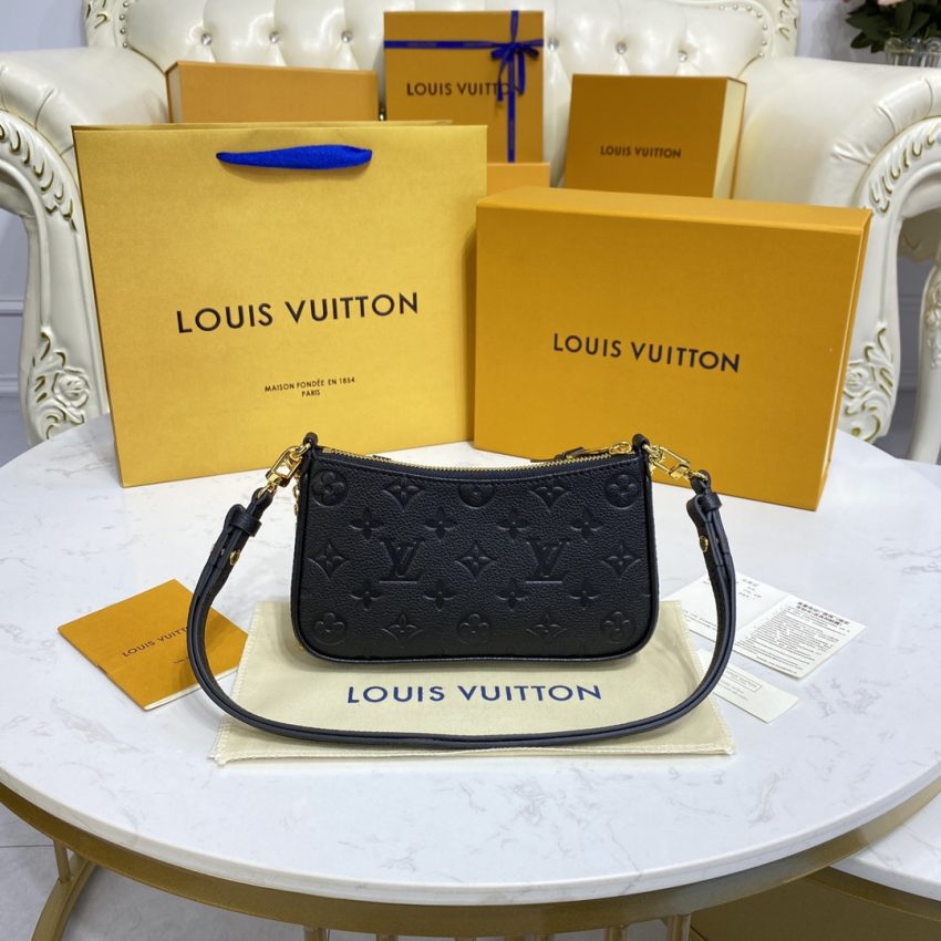 Replica Louis Vuitton Easy Pouch Black - near-authentic luxury replica handbag