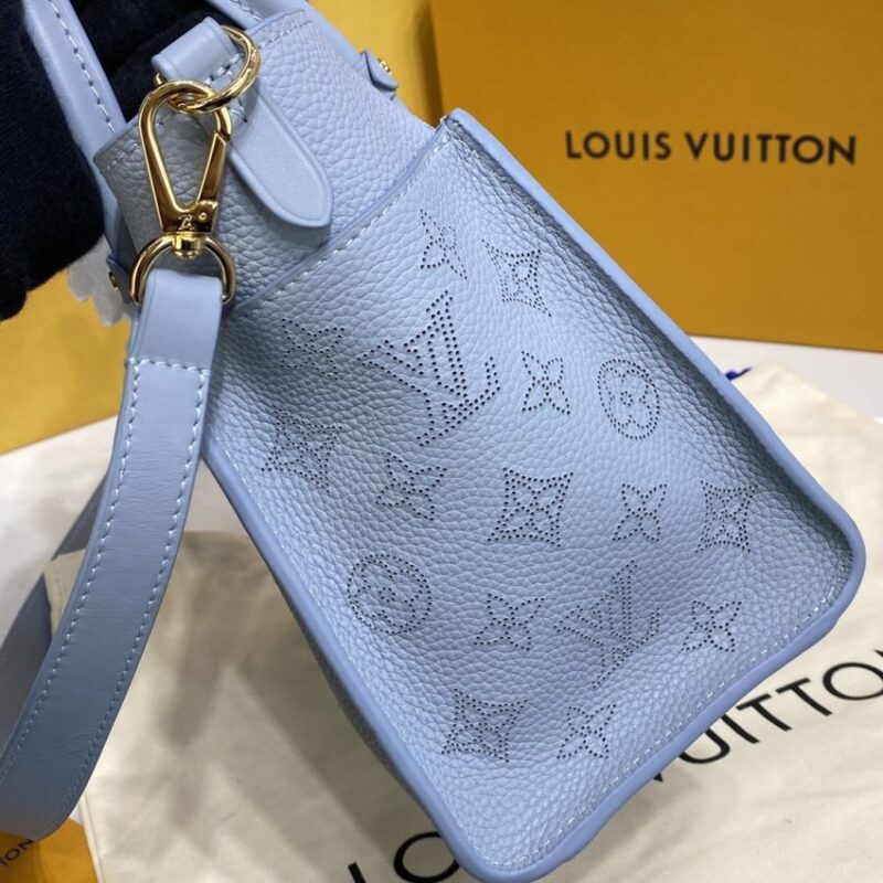 Replica Louis Vuitton On My Side PM Sky Blue - high-quality designer bag clone
