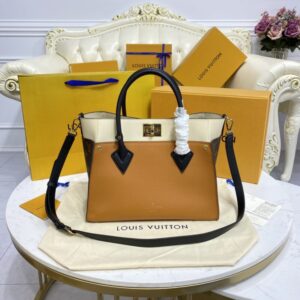 Replica Louis Vuitton On My Side 3 Brown - high-end fake designer purse