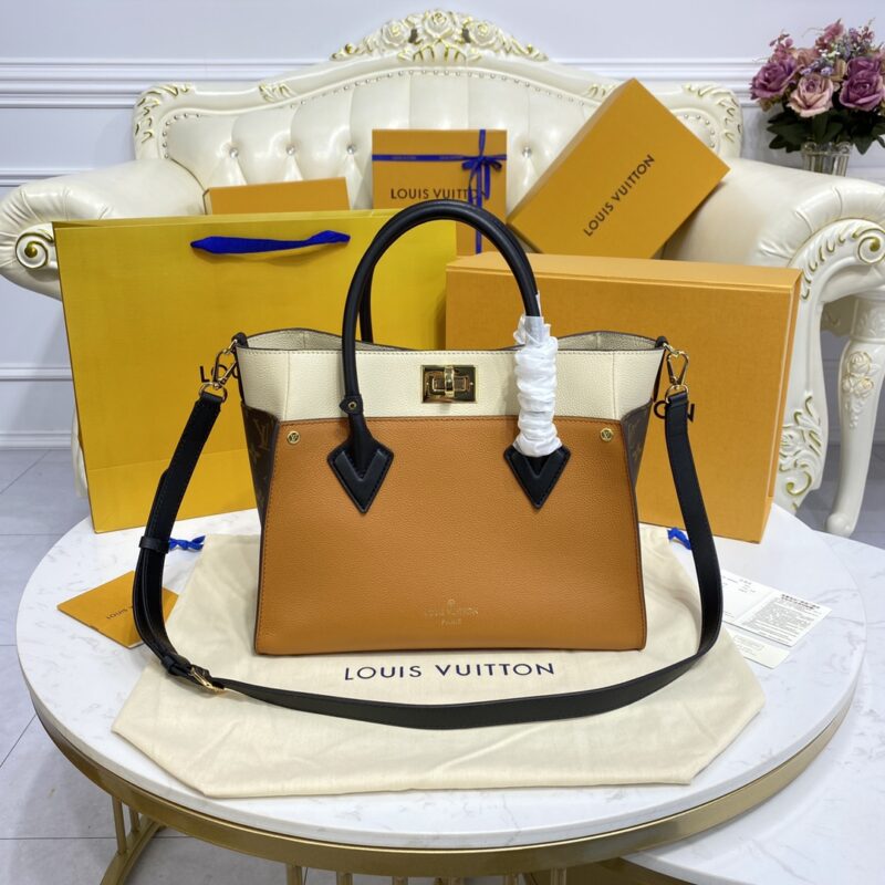 Replica Louis Vuitton On My Side 3 Brown - high-end fake designer purse