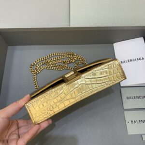Replica Balenciaga Hourglass On Chain Gold - premium 1:1 fake handbag model