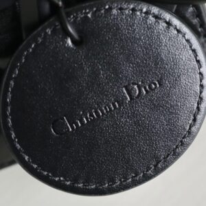 Replica Lady Dior Ultramatte Black Grid ABC - top-rated replica designer bag