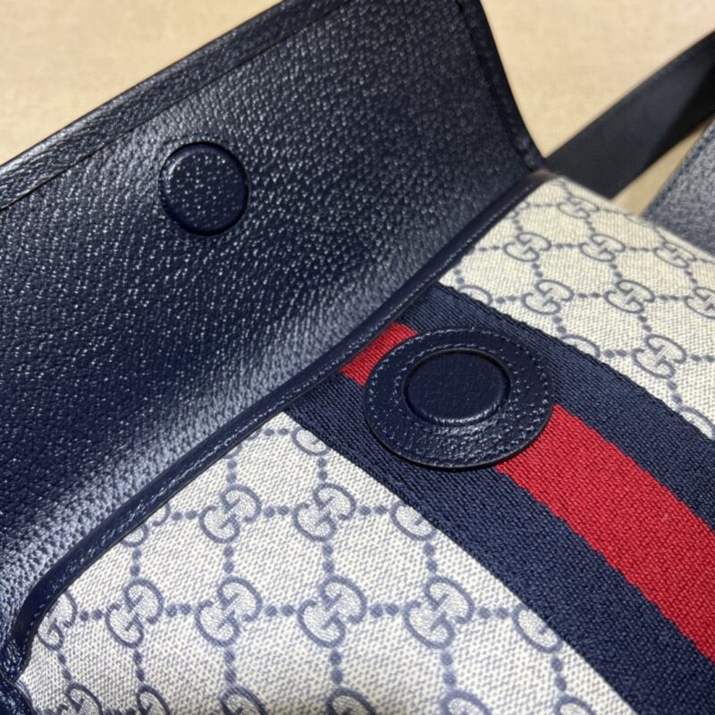 Replica Gucci Ophidia GG Small Waist Blue - high-quality designer bag clone