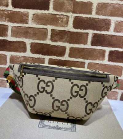 Replica Gucci Double G Waist Bag Beige - top-tier luxury replica shoulder bag