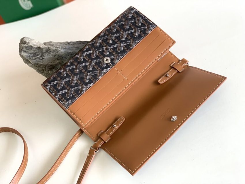 Replica Goyard Varenne Continental Wallet Brown - ultra-realistic fake designer tote