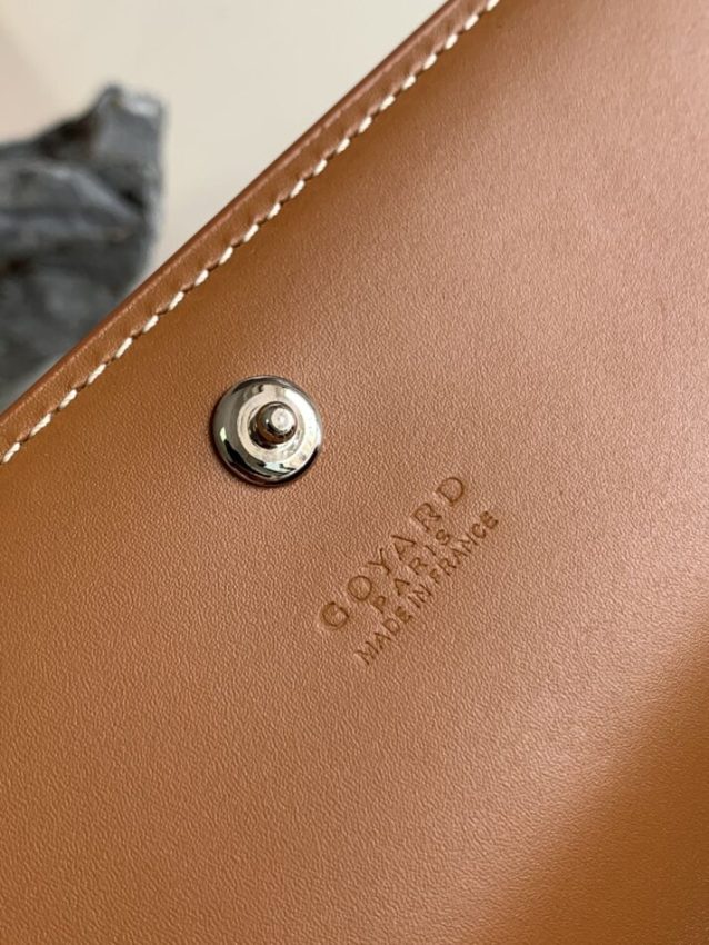 Replica Goyard Varenne Continental Wallet Brown - premium 1:1 fake handbag model