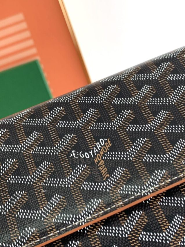Replica Goyard Varenne Continental Wallet Brown - premium 1:1 fake handbag model