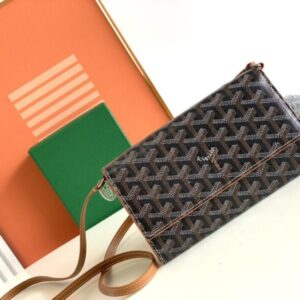 Replica Goyard Varenne Continental Wallet Brown - realistic designer-inspired fake bag