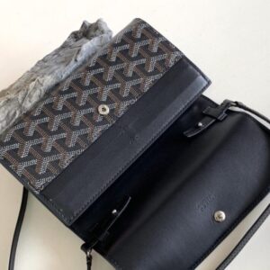 Replica Goyard Varenne Continental Wallet Black - high-quality designer bag clone