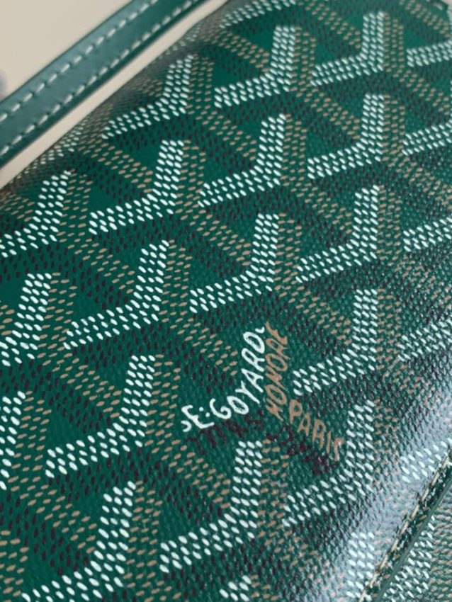 Replica Goyard Varenne Continental Wallet Green - best-selling designer handbag dupe
