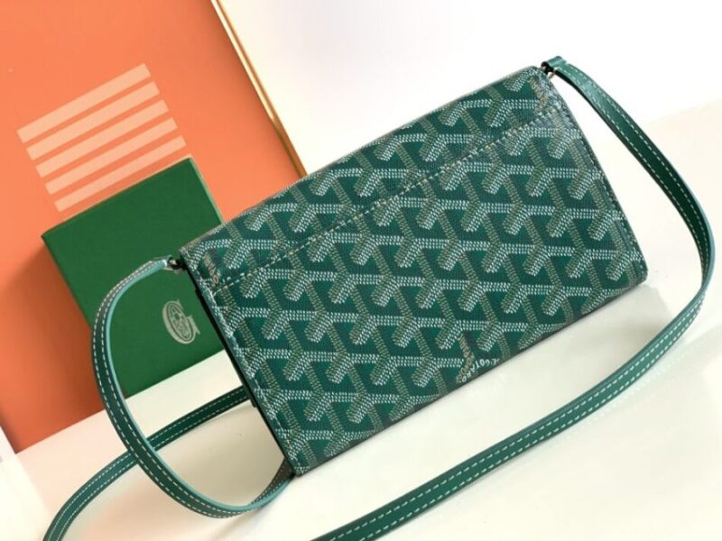 Replica Goyard Varenne Continental Wallet Green - high-end fake designer purse