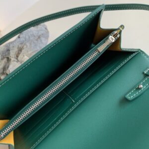 Replica Goyard Varenne Continental Wallet Green - realistic designer-inspired fake bag