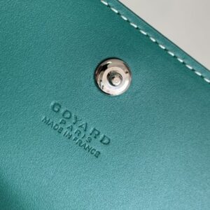Replica Goyard Varenne Continental Wallet Green - elite superclone designer purse