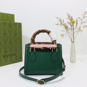 Replica Gucci Diana Small Tote Green - authentic-look luxury purse replica