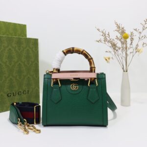 Replica Gucci Diana Small Tote Green - near-authentic luxury replica handbag