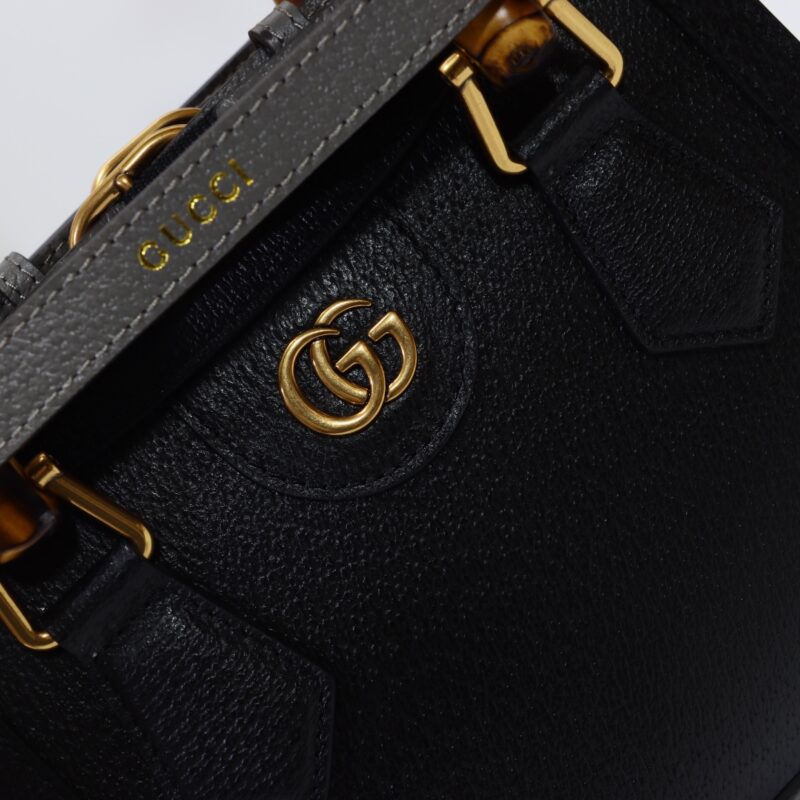 Replica Gucci Diana Small Tote Black - best-selling designer handbag dupe