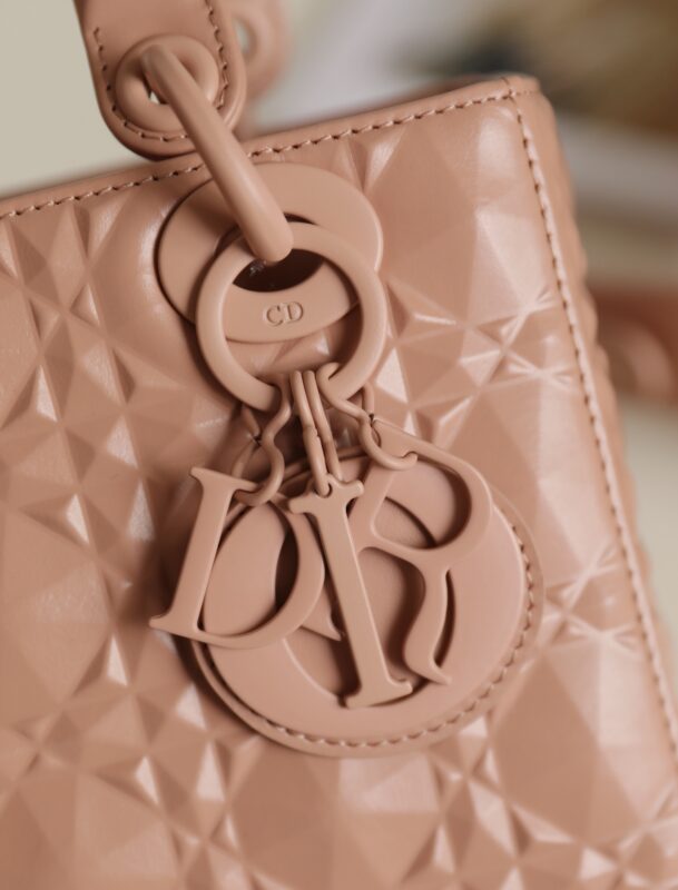 Replica Lady Dior Ultramatte Apricode Grid ABC - best-selling designer handbag dupe