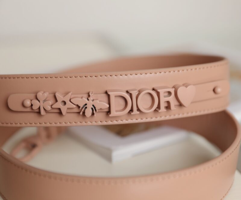 Replica Lady Dior Ultramatte Apricode Grid ABC - elite superclone designer purse