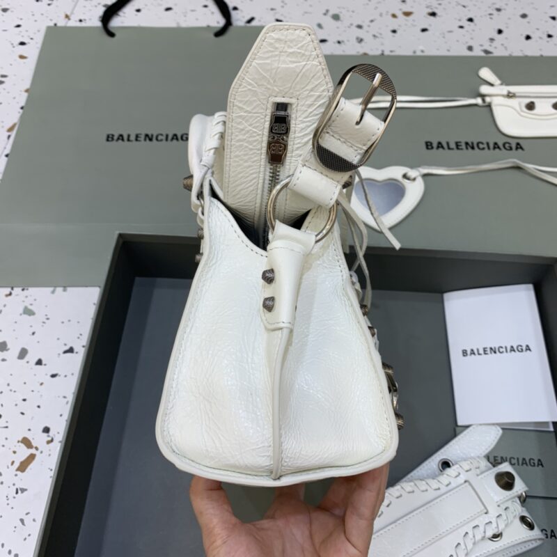 Replica Balenciaga Le City White - 1:1 designer replica handbag