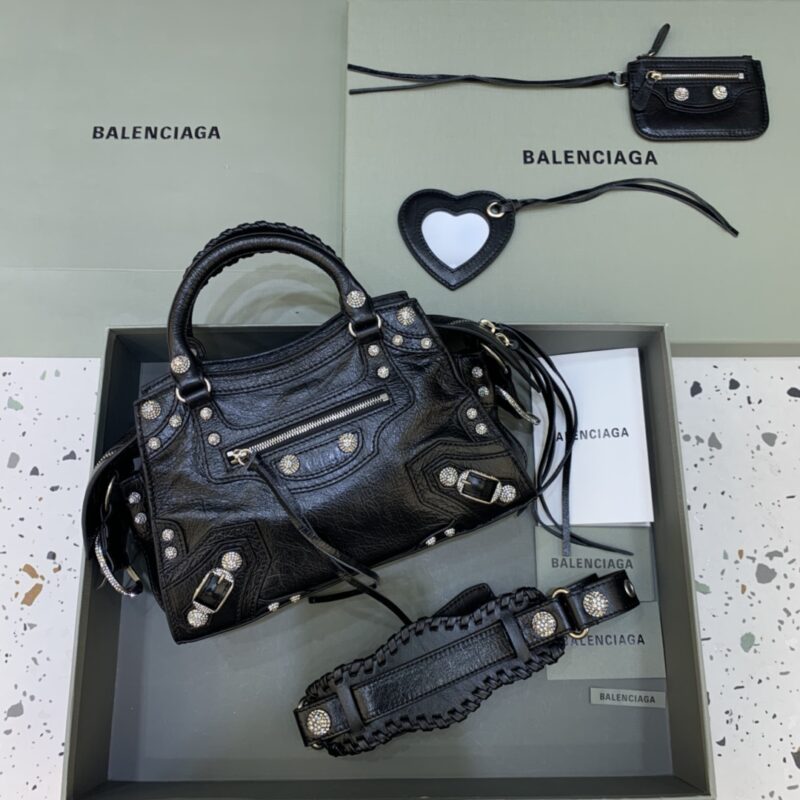 Replica Balenciaga Le City Black Diamond - elite superclone designer purse