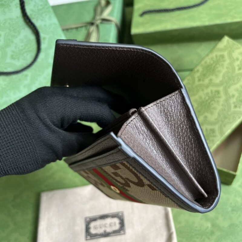 Replica Gucci Ophida Jumbo Long Wallet - premium-grade designer purse dupe