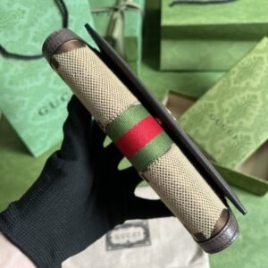 Replica Gucci Ophida Jumbo Long Wallet - premium 1:1 fake handbag model