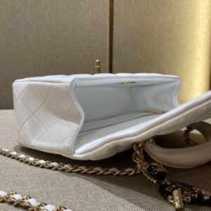 Replica CHANEL CF 20 cm Lion White - top-rated replica designer bag